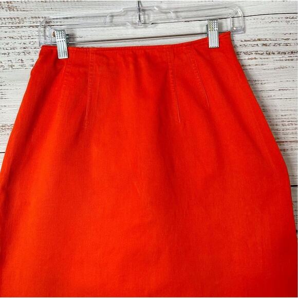 Iceberg Flat Front Stretch Straight & Pencil Skirt Medium Size 42, MSRP $395 - Picture 3 of 11